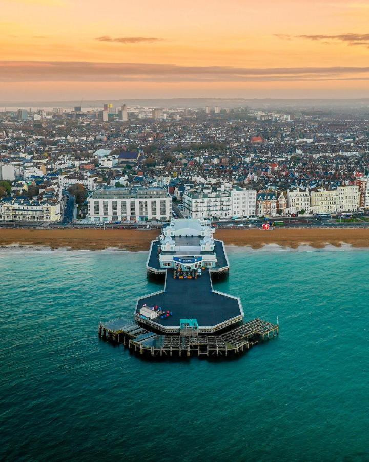 Southsea Royale James Bond 3 Bed Cool Penthouse, Seafront Parking Portsmouth Luaran gambar